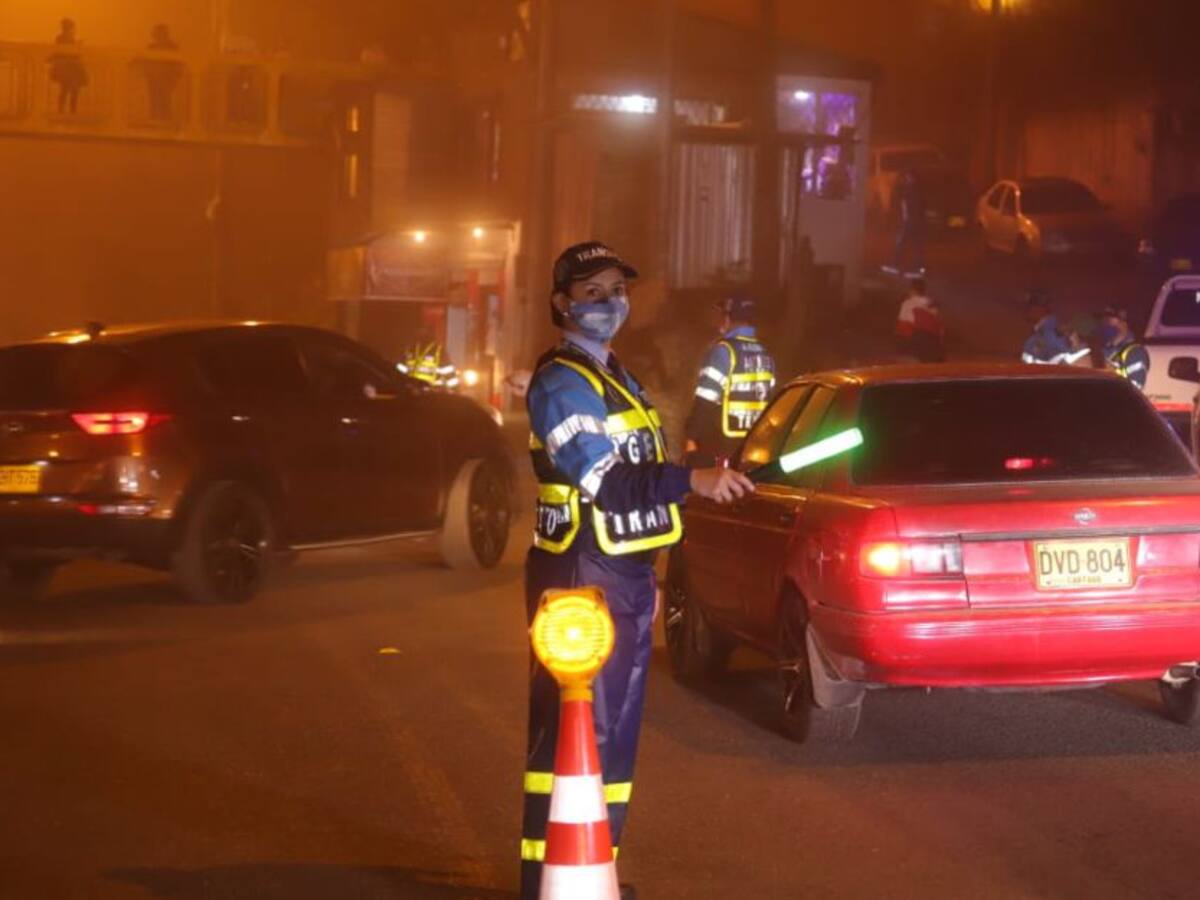 Durante el fin de semana hubo buen comportamiento en la vía al km 18