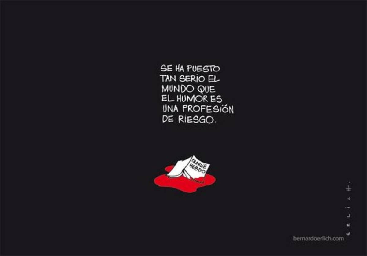 Cuatro reconocidos caricaturistas murieron en el ataque terrorista perpetuado a la revista francesa Charlie Hebdo.