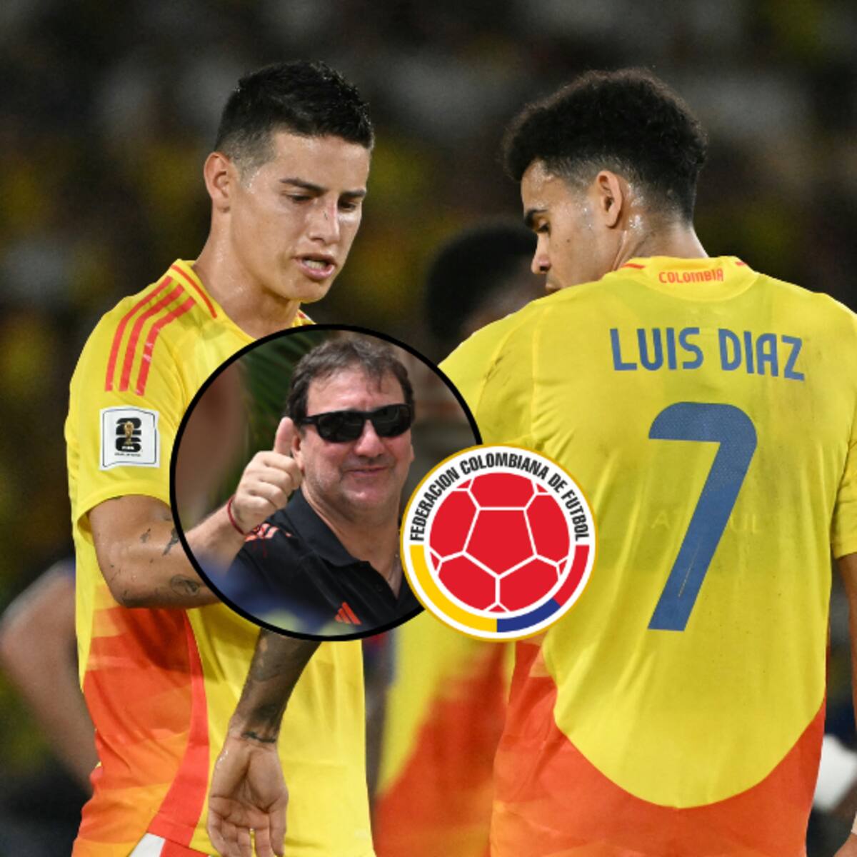 Posible titular de Colombia contra Argentina: con Luis Díaz y sin Jhon Durán
