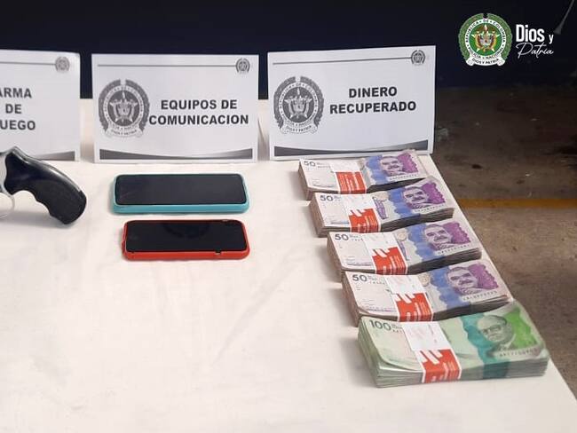 La Policía frustró el hurto de 30 millones de pesos en San Pedro de los Milagros