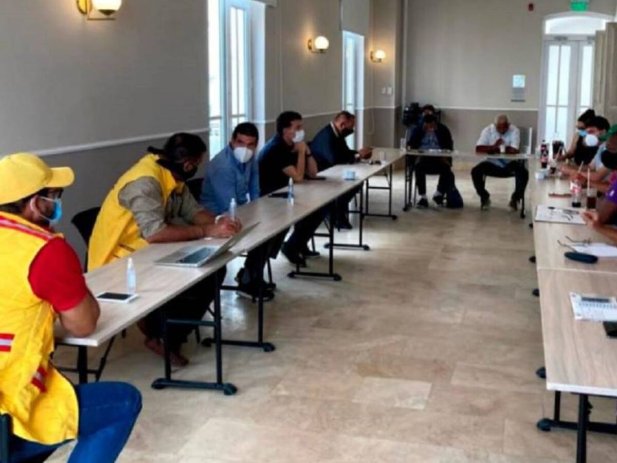 Paro en Cartagena: gremios y sindicatos conformaron mesa de diálogo