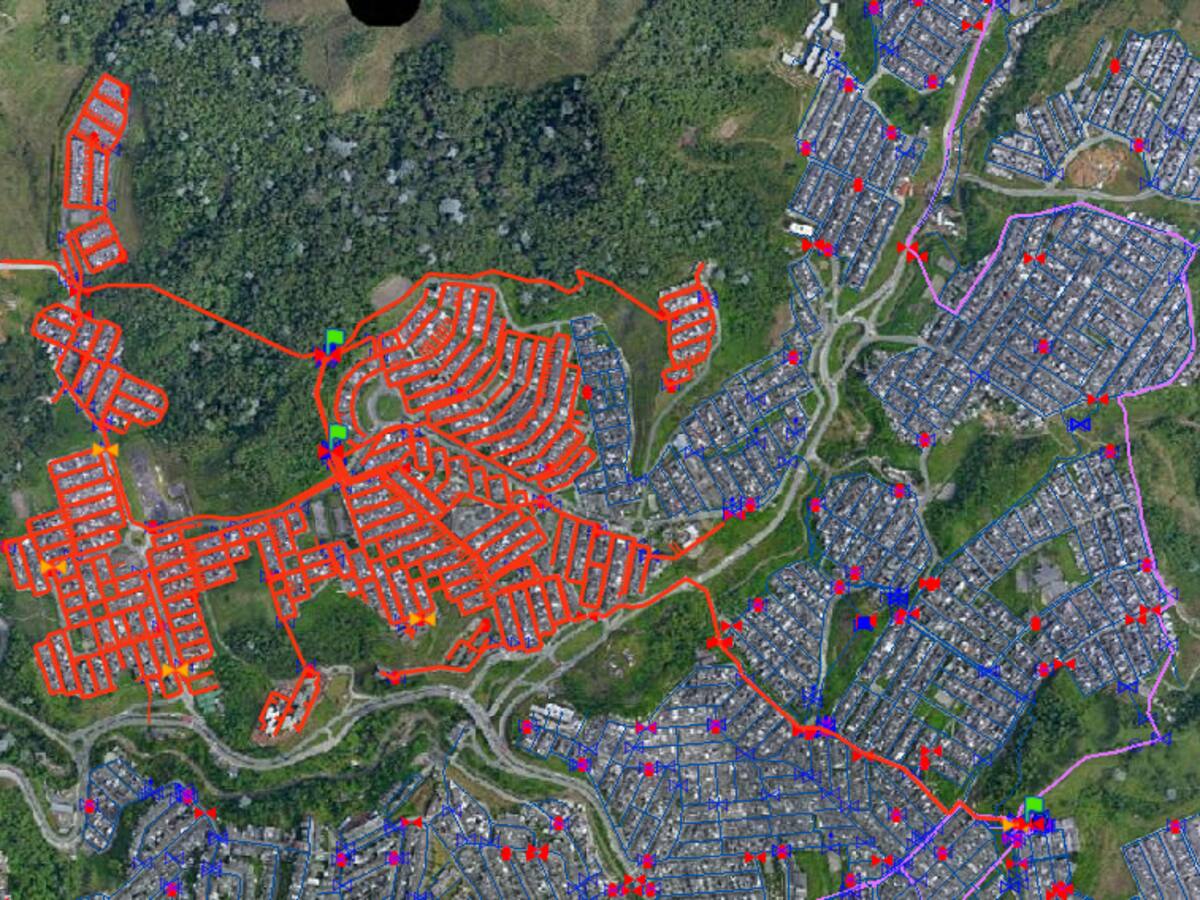Suspensión del servicio de agua en varios barrios de la comuna Ciudadela del Norte