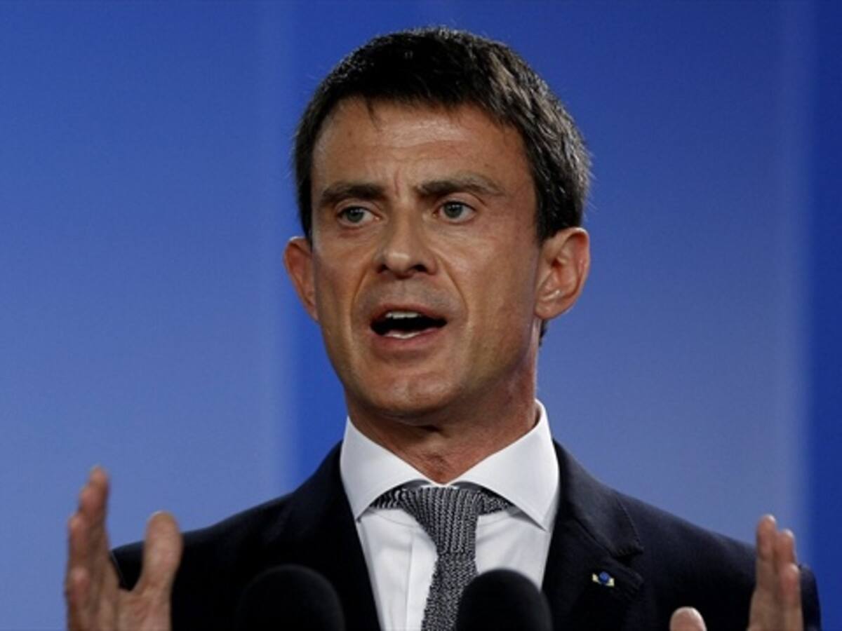 Primer Ministro de Francia Manuel Valls cancela agenda en Medellín
