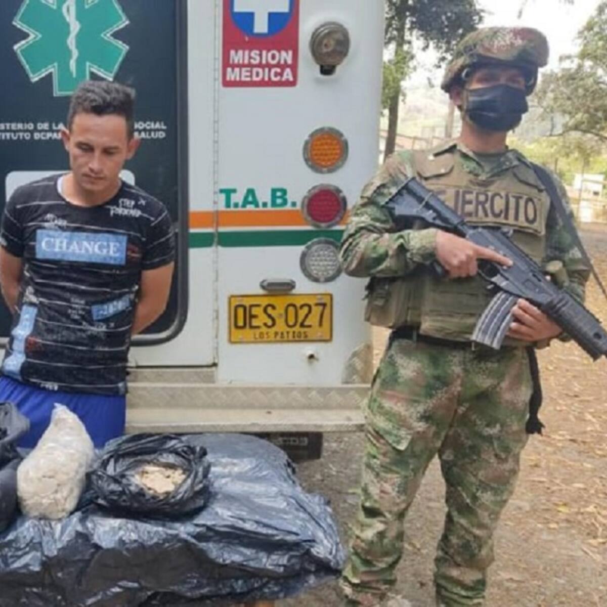 Descubren narcóticos que eran transportados en una ambulancia en Catatumbo