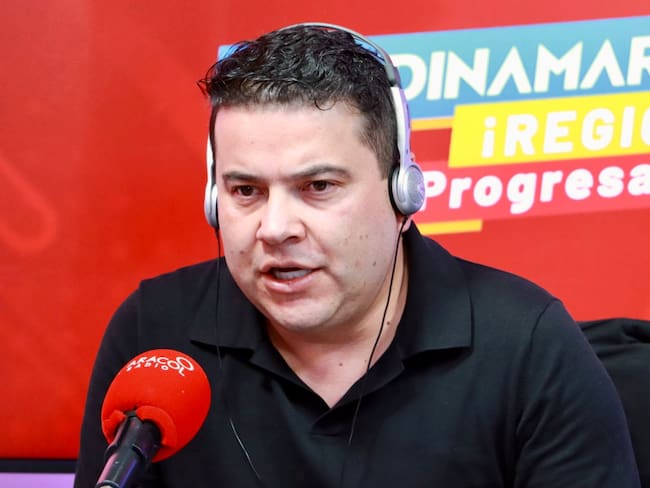 Nicolás García, gobernador de Cundinamarca / Caracol Radio