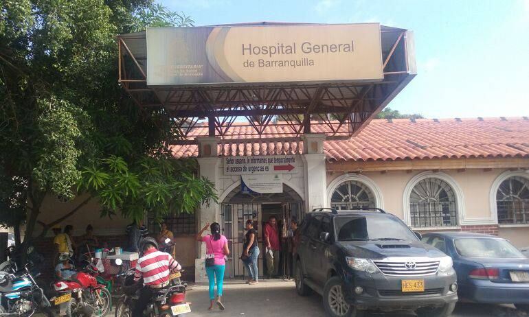 Martín Martínez fue trasladado al Hospital General de Barranquilla, donde se produjo su muerte.