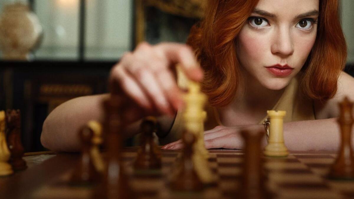 Récord de “Gambito de dama”: miniserie más vista en la historia de Netflix