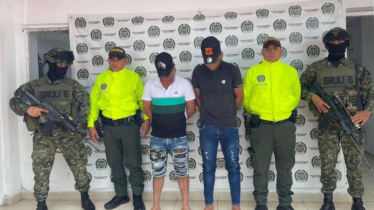 Capturados supuestos autores del homicidio de un hombre en Tesalia-Huila