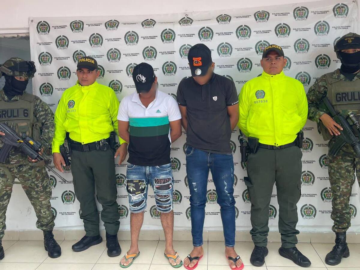 Capturados supuestos autores del homicidio de un hombre en Tesalia-Huila