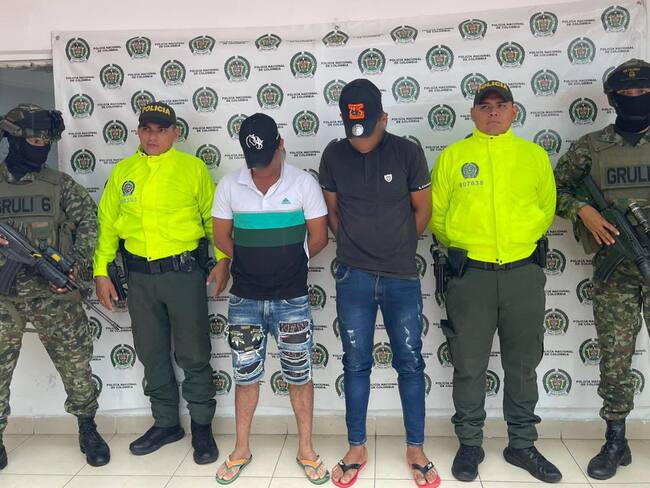 presentan anotaciones judiciales por estar inmersos en conductas violentas.Foto Policía Huila.