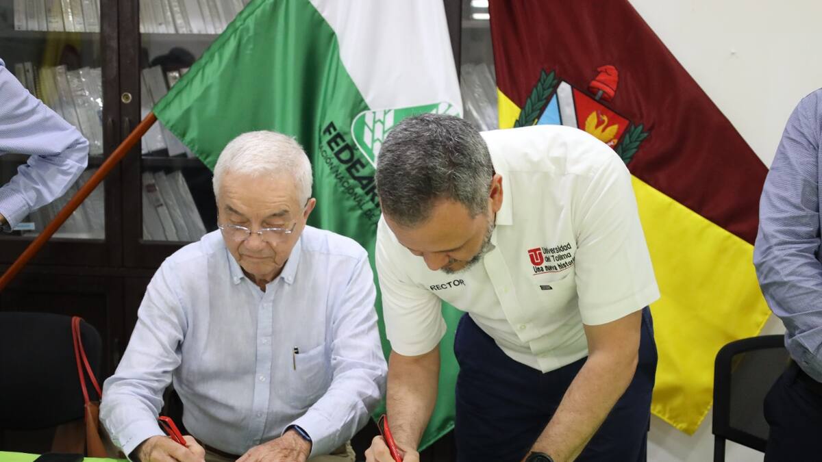 Arroceros firman convenio de investigación y desarrollo con U del Tolima