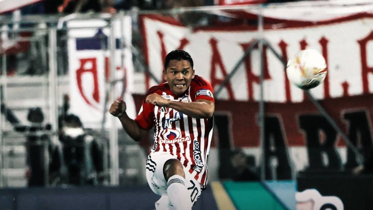 Carlos Bacca corta la mala racha del Junior y lo guía a la victoria ante Águilas Doradas