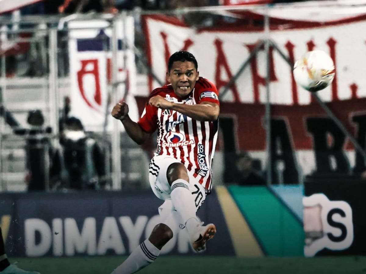 Carlos Bacca corta la mala racha del Junior y lo guía a la victoria ante Águilas Doradas