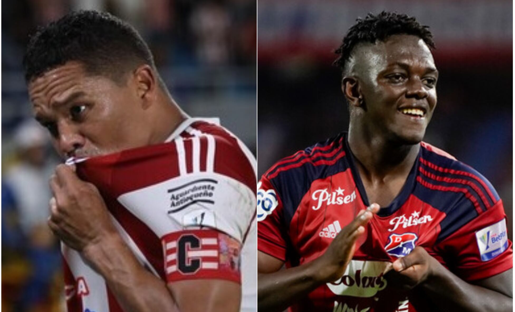 Carlos Bacca y Edwuin Cetré