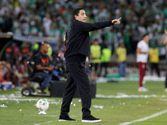 Efraín Juárez, entrenador de Atlético Nacional EFE/ STR
