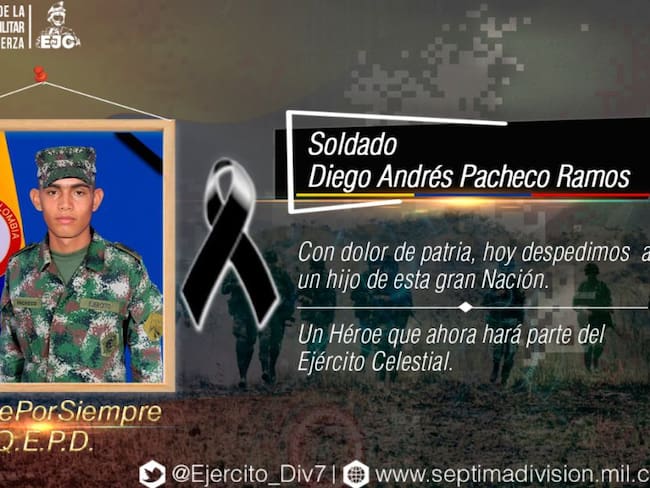 Investigan muerte de soldado en batallón de Carepa