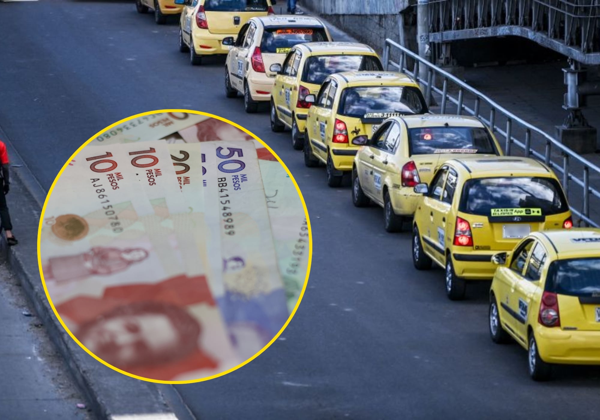 Texis en Colombia e imagen de referencia. Foto: (Photo by JUAN BARRETO/AFP via Getty Images)/ Getty Images