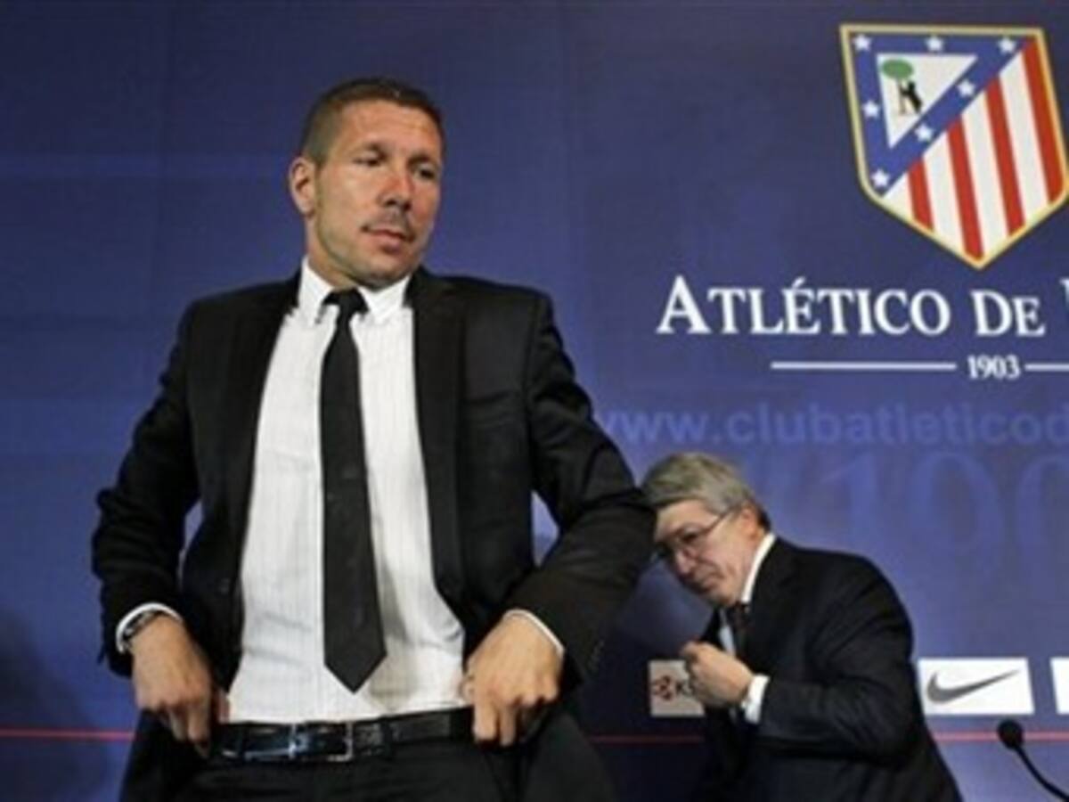 Diego Simeone cree que aún 'se puede' entrar en Liga de Campeones