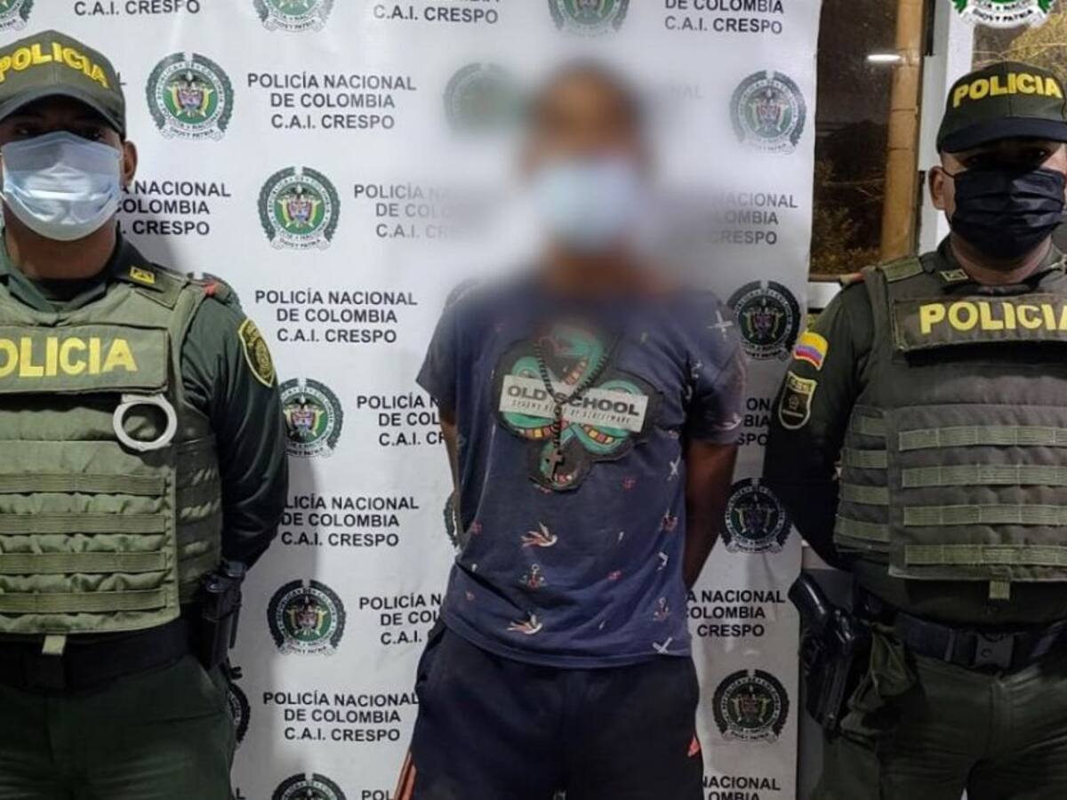 A prisión hombre por presunto robo y acto sexual contra niña en Cartagena