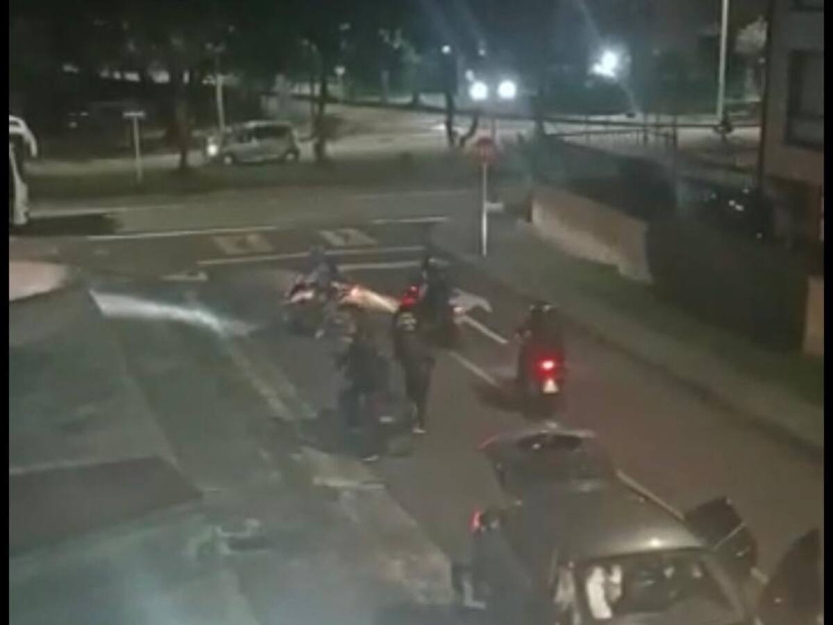 Noche de atracos violentos en Bogotá.