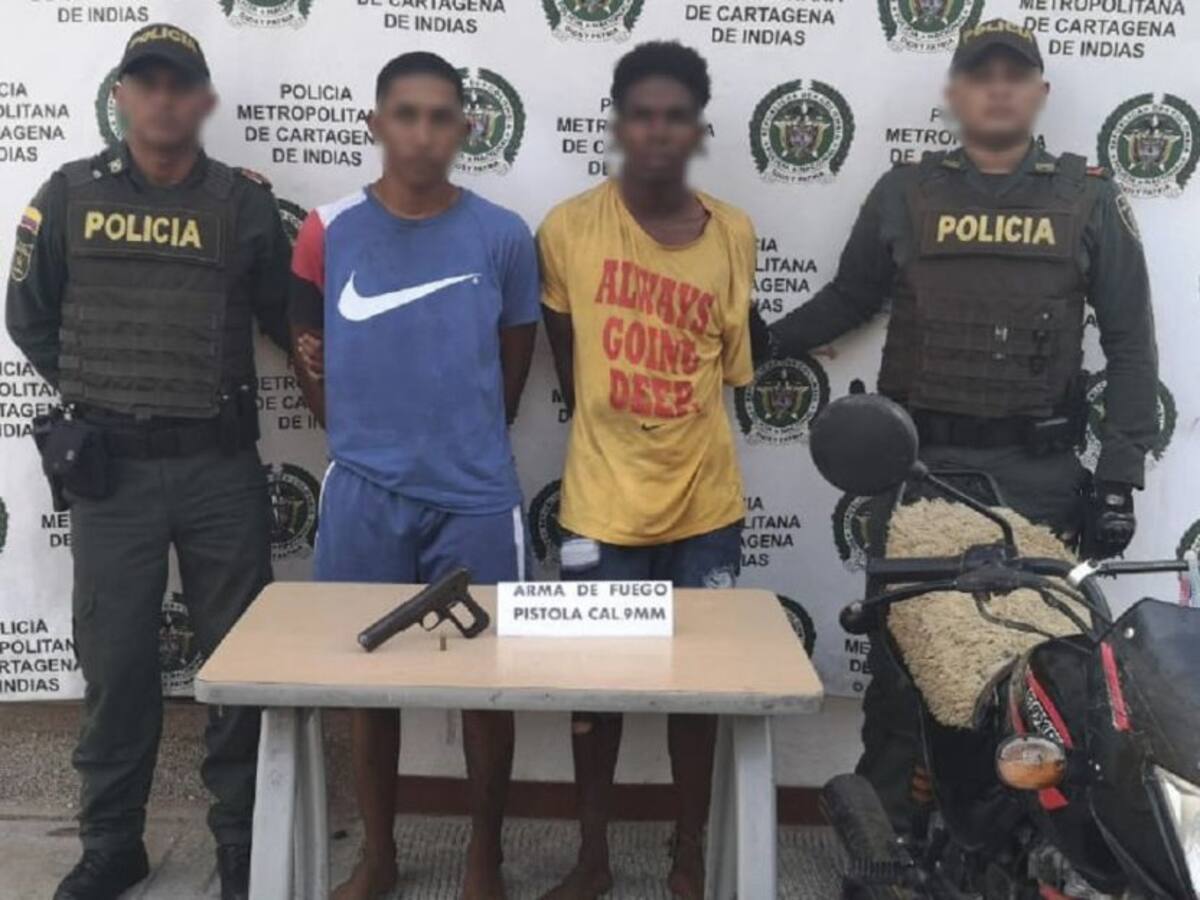 Policía realiza 57 capturas en Cartagena por diferentes delitos