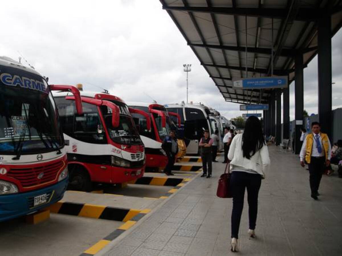 En un 17% aumentó la venta de pasajes en la terminal de transporte tras paro de pilotos