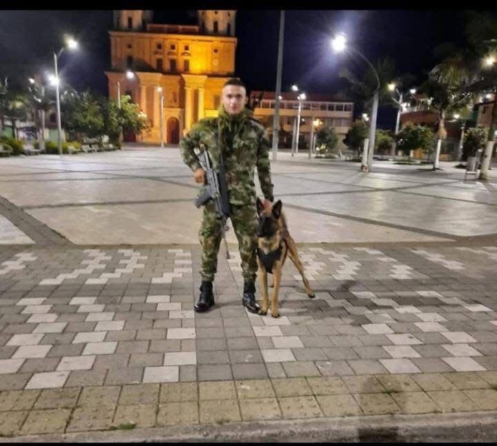 Diomar Guerra, soldado profesional asesinado en San Roque, Antioquia. Foto: Cortesía.