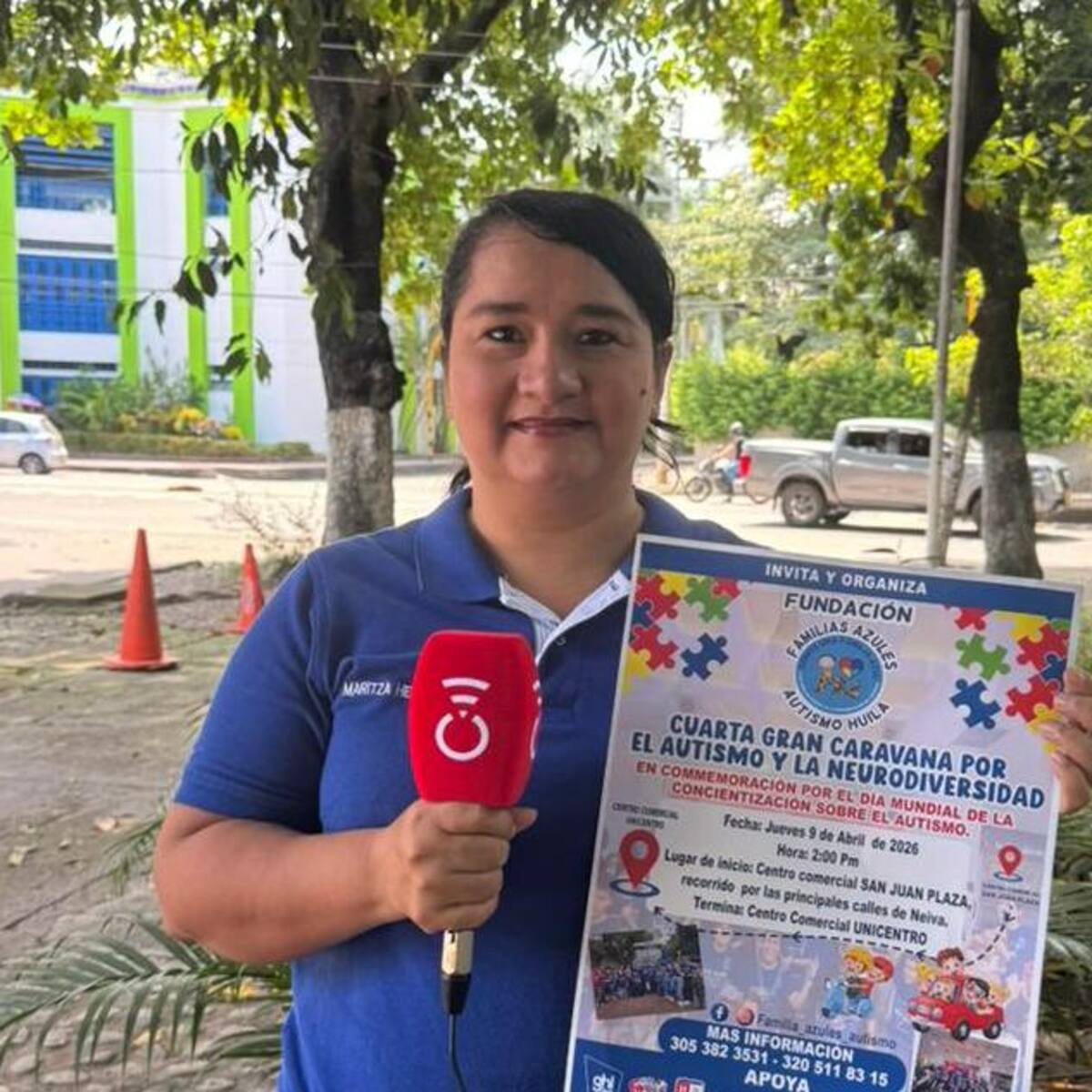 Caravana por el autismo recorrerá Neiva para exigir inclusión, al sistema educativo y de salud