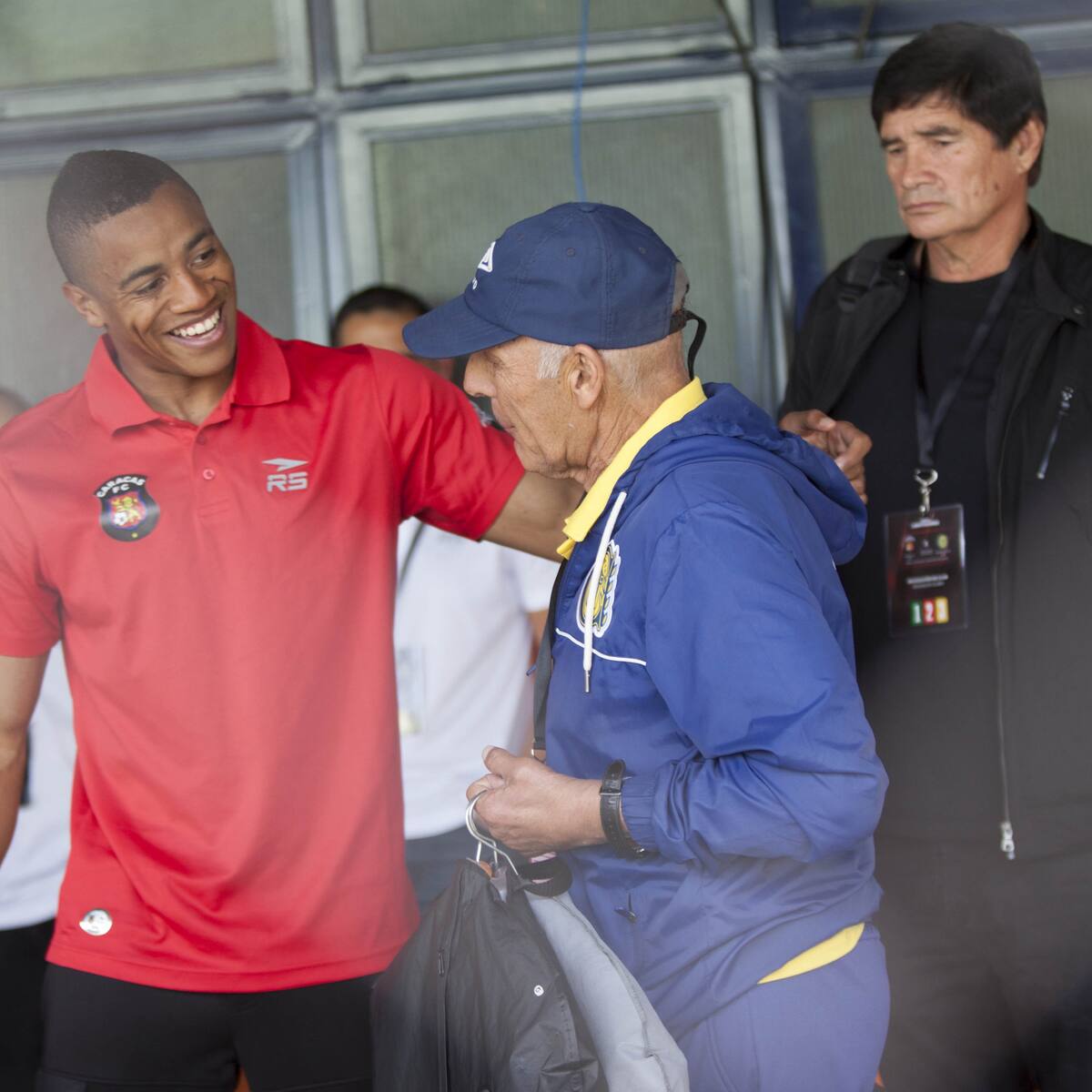 Miguel Russo y Wuilker Faríñez se reencuentran 5 años después de coincidir en Millonarios