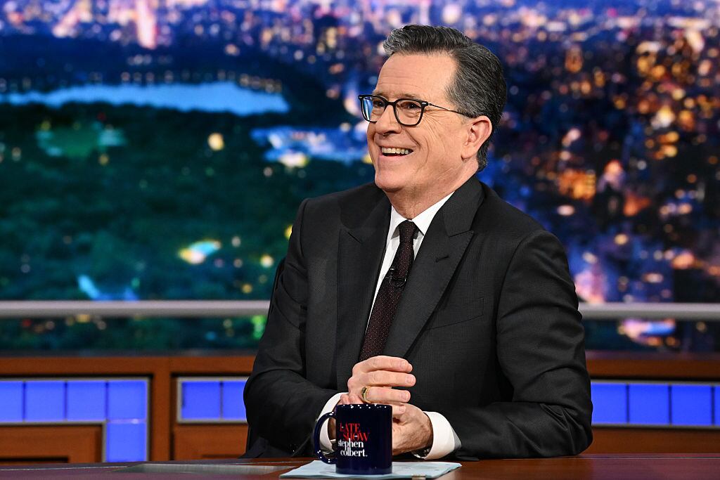 NEW YORK - DECEMBER 18: Stephen Colbert on the CBS series The Late Show with Stephen Colbert, scheduled to air on the CBS Television Network. (Photo by Scott Kowalchyk/CBS via Getty Images)