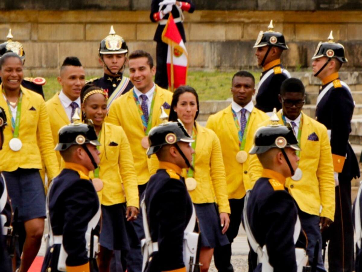 En imágenes: El Presidente Santos recibió a los medallistas olímpicos