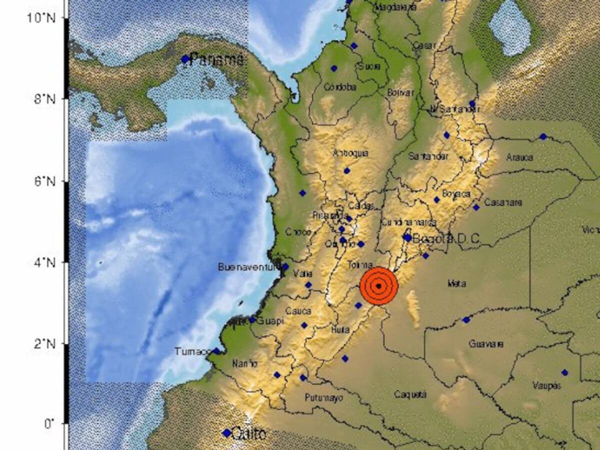 Sismo de 4.5 sacude el centro del país