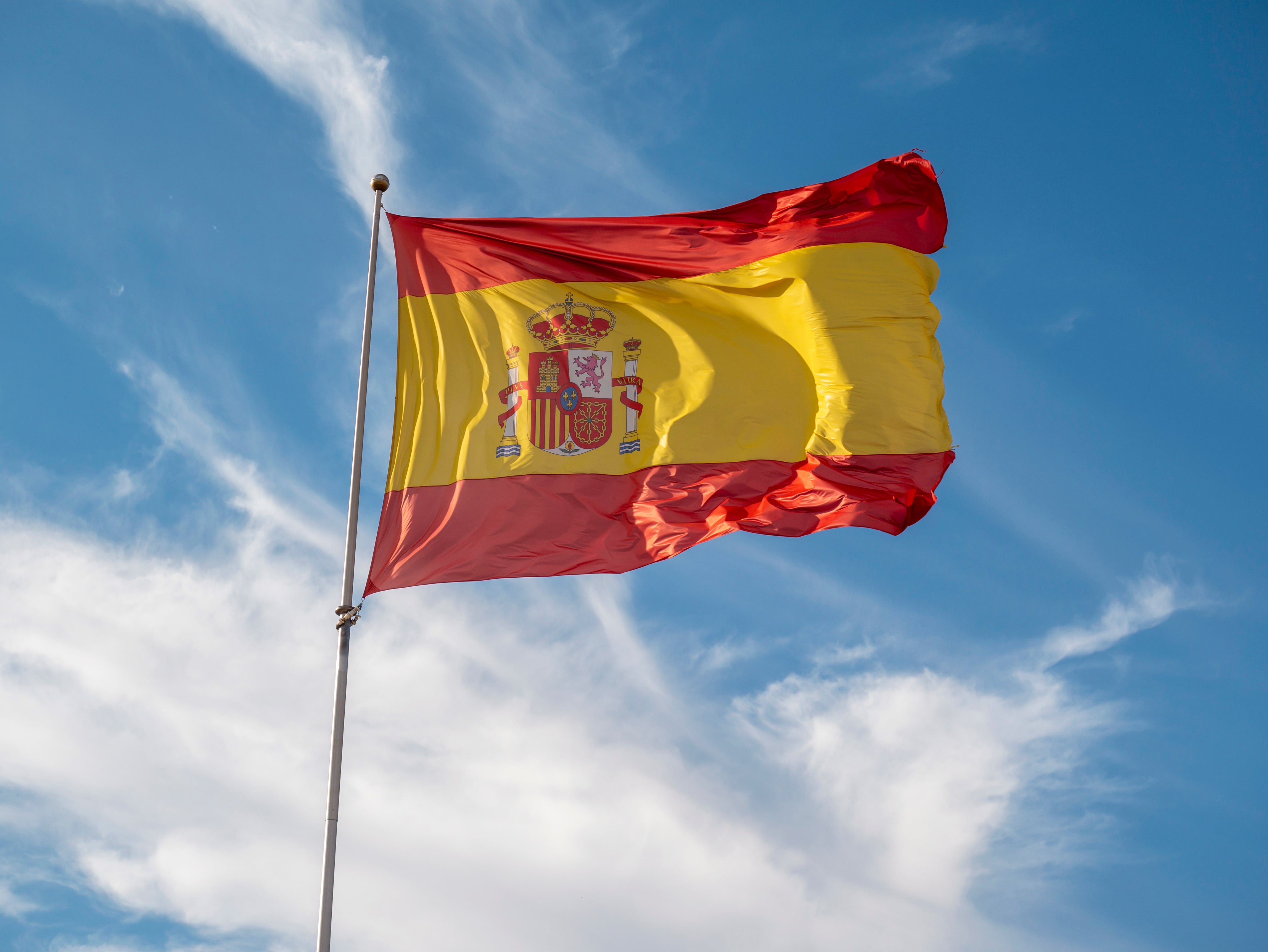 Bandera de España. Foto: Getty Images