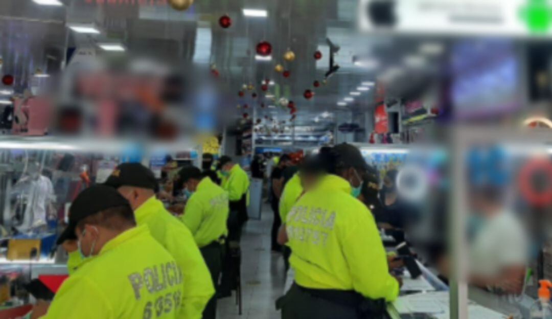 Operativos en locales comerciales 