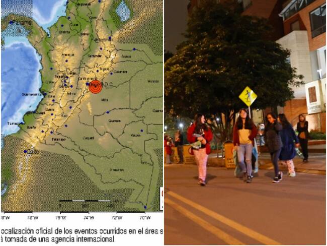 Fuerte temblor se sintió nuevamente en Bogotá y centro del país