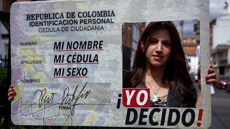 Transgénero no deberán acudir a la tutela para cambiar su nombre por segunda vez o más. Foto: Colprensa