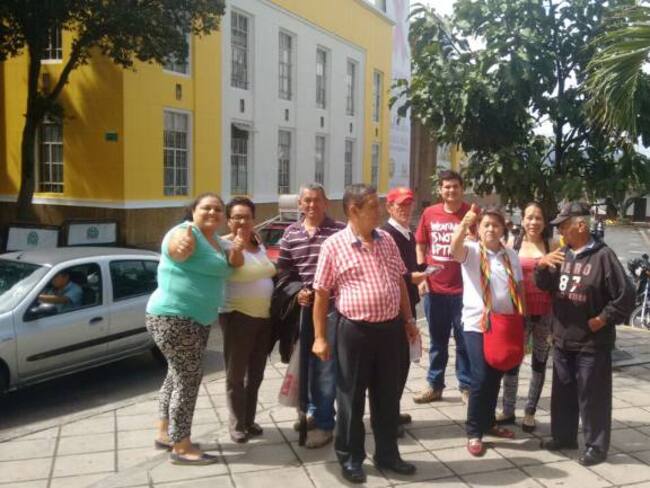 Consulta Liberal en Bucaramanga: los pocos votantes son de la tercera edad