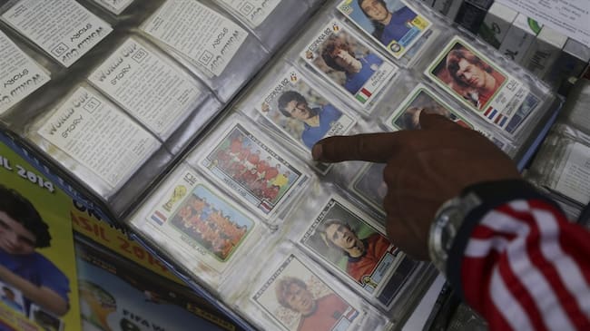 Albumes Panini. Foto: Colprensa