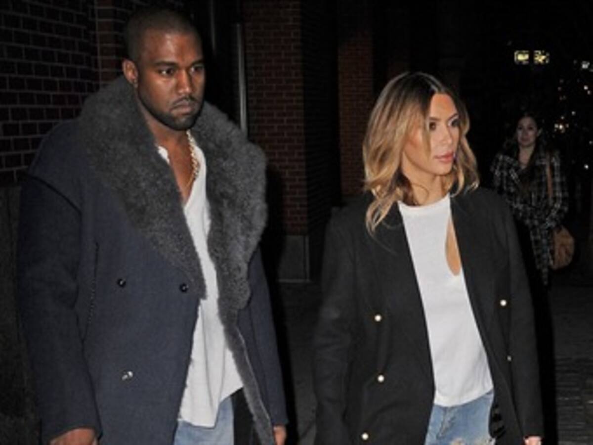 Kim Kardashian y Kanye West se animan a practicar yoga