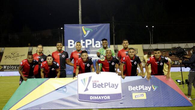 Nómina del Cúcuta en su último torneo en primera división.