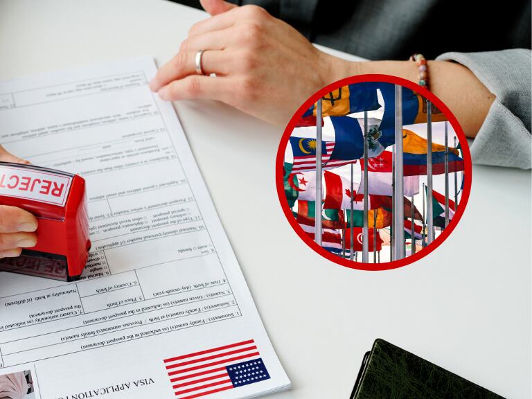 Papeles para adquirir una nacionalidad / Banderas del mundo / Getty Images