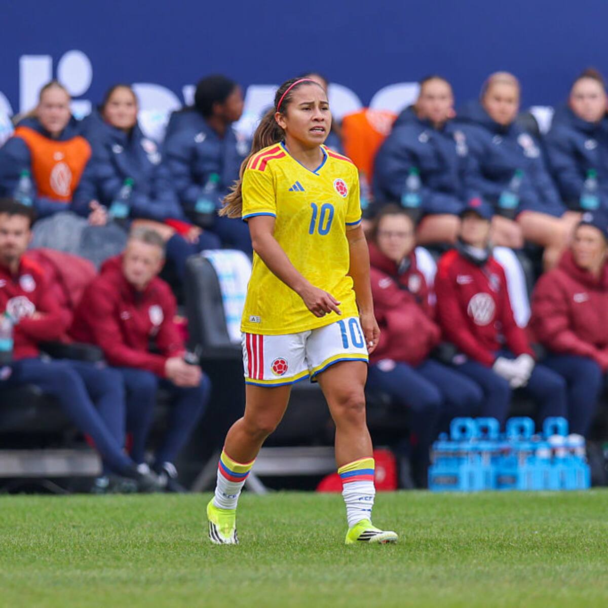 Leicy Santos, feliz de que la Selección Colombia Femenina sea local en Cali durante Liga Naciones