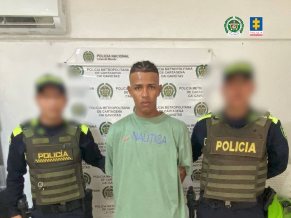 Alias ‘Osvaldo’ fue enviado a prisión por atacar a palazos a dos carniceros en Cartagena