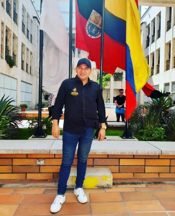 Olguín Mayorga, presidente Asociación Nacional de Víctimas / Foto: Redes sociales