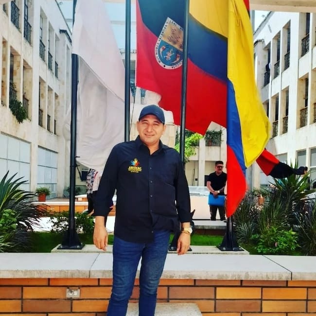 Olguín Mayorga, presidente Asociación Nacional de Víctimas / Foto: Redes sociales