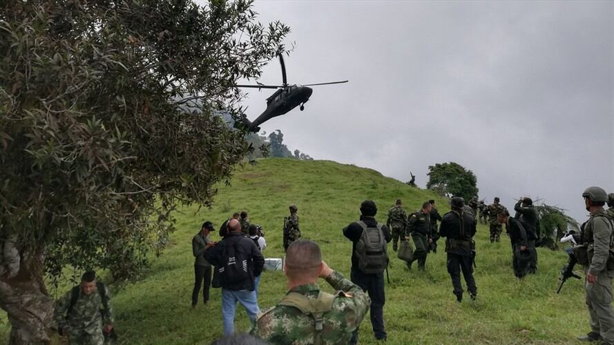 Fuerza Pública erradicó coca de 10 parques nacionales naturales. Foto: Oriana Garcés