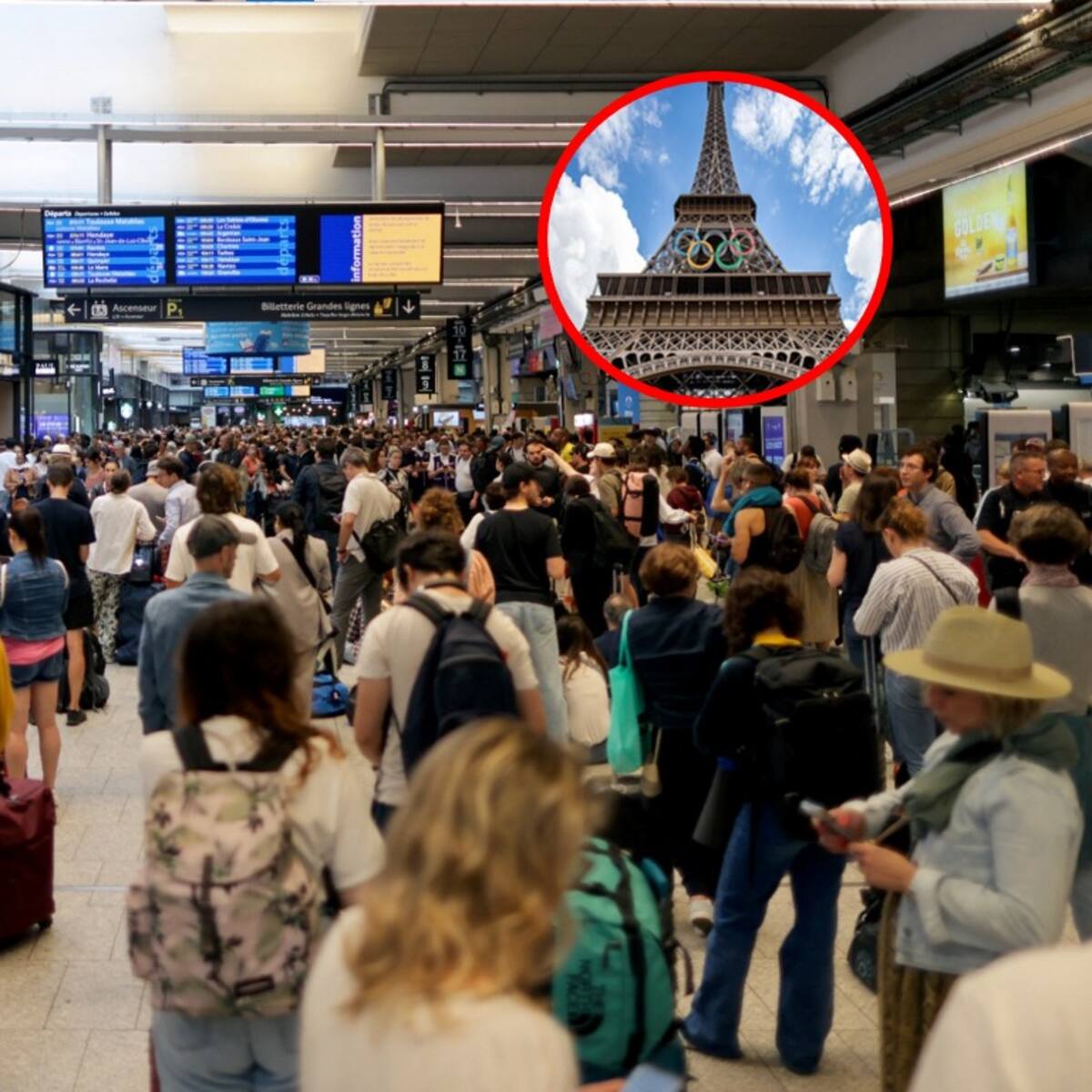 La empresa francesa de ferrocarril denuncia “un ataque masivo” a red de alta velocidad