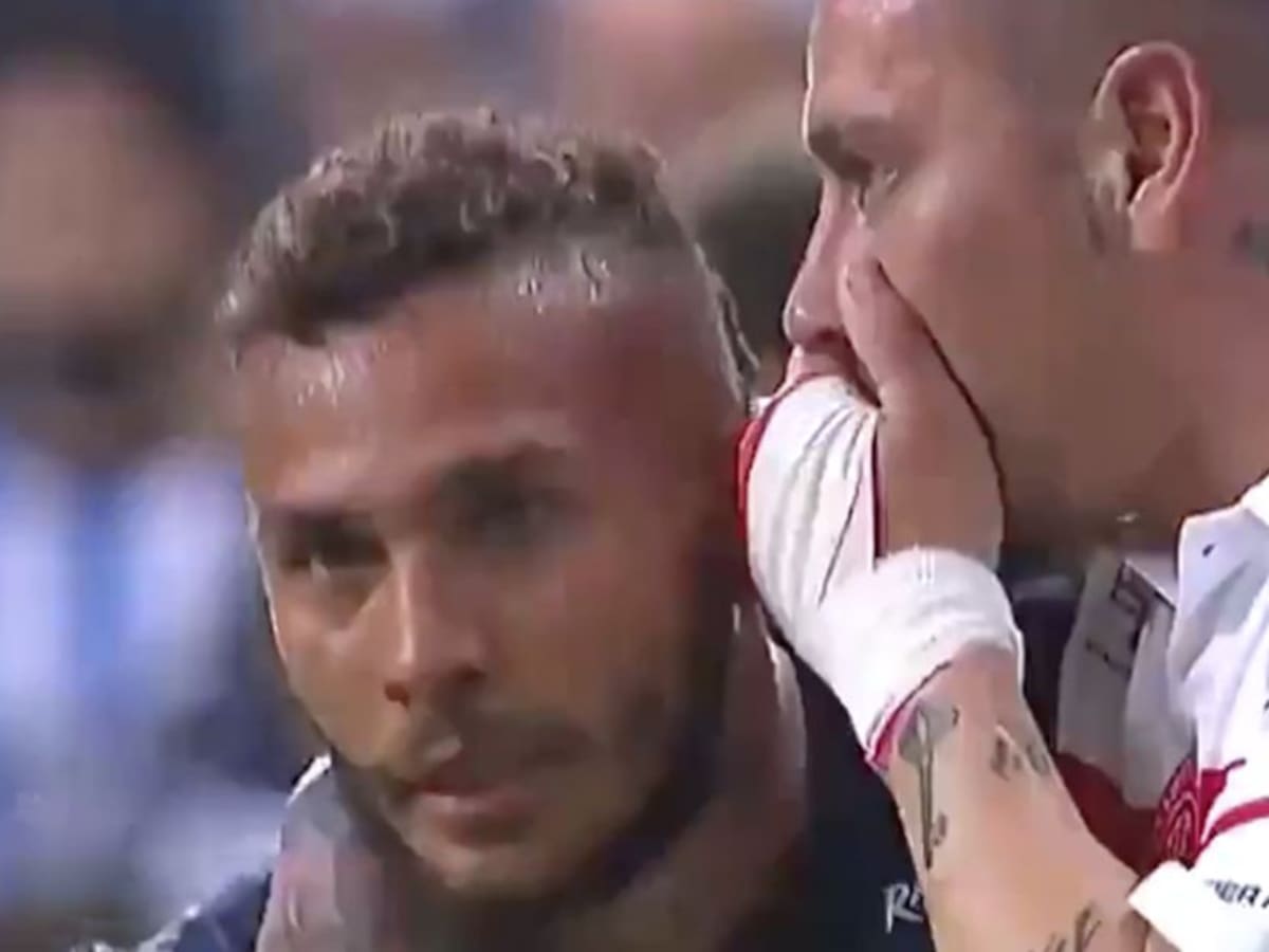 El lujo de Duván Vergara que no le gustó a Sambueza terminó en pelea