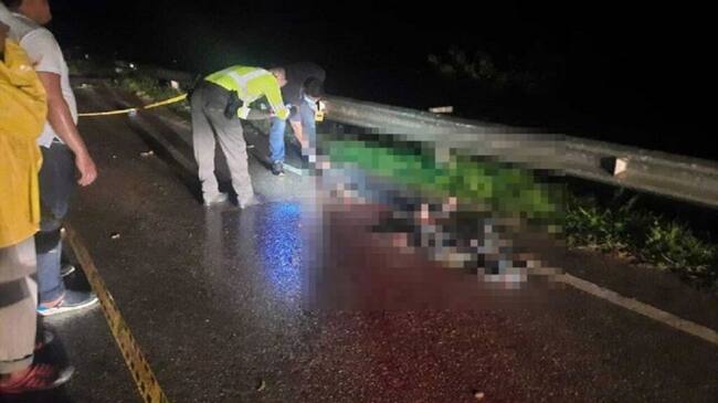 El accidente se presentó en la vía Sincelejo – Calamar a la altura del peaje de El Carmen de Bolívar