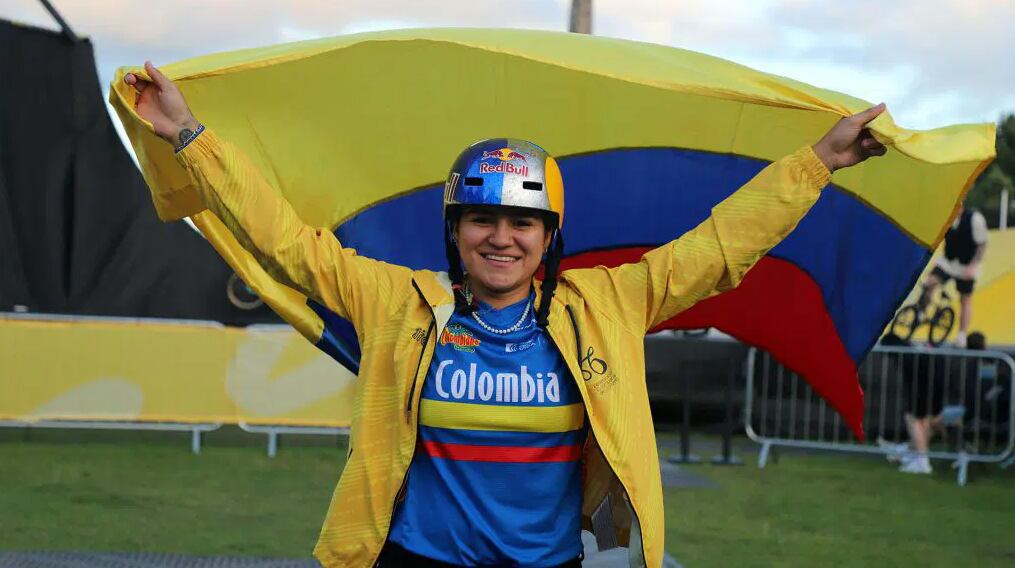 Queen Villegas, deportista colombiana clasificada a los Juegos Olímpicos / federacioncolombianadeciclismo.com
